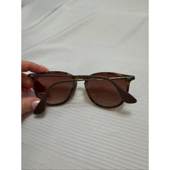 Ray-Ban Erika RB4171 Women’s Sunglasses Tortoise Frame Brown - Picture 10 of 11